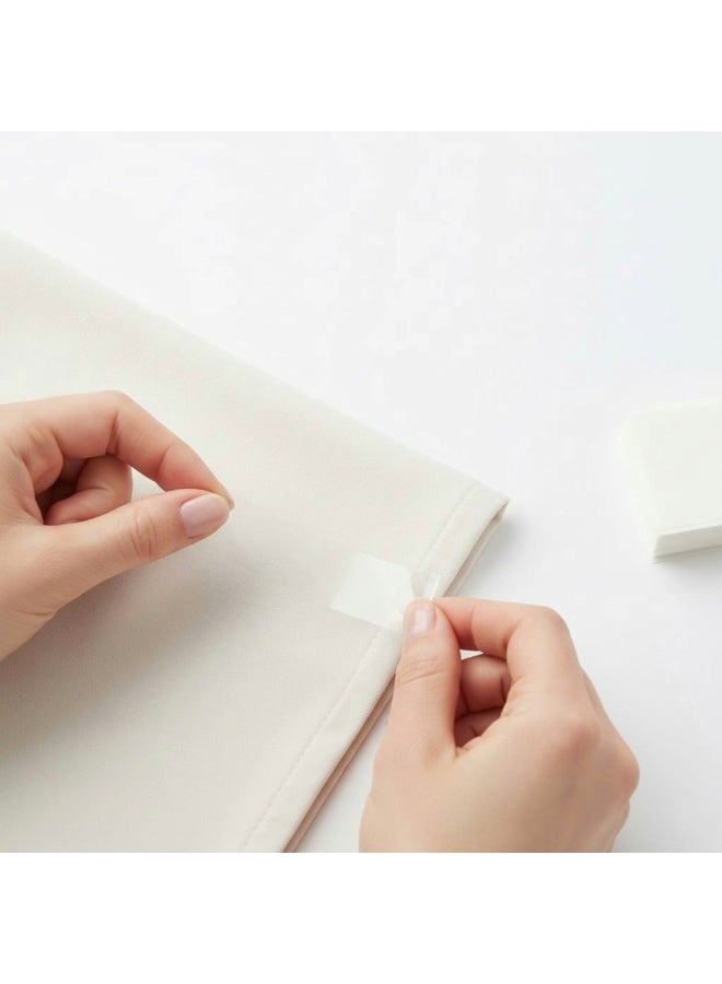 هوميرا شريط تثبيت حجاب غير مرئي مزدوج الجوانب للأوشحة والملابس الخفيفة، سهل الاستخدام والإزالة، بدون دبابيس، مناسب للارتداء اليومي - Image 1